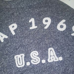 GAP Shirts & Tops - NWT Girls Gap Marled Sweater Size 4 Logo 1969 GAP Shirts & Tops - NWT Girls Gap Marled Sweater Size 4 Logo 1969